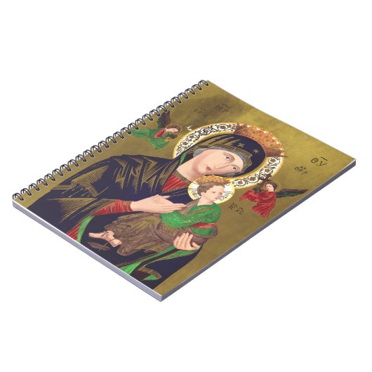Onze Dame van Perpetual Help Notitieboek (Linkerzijde)