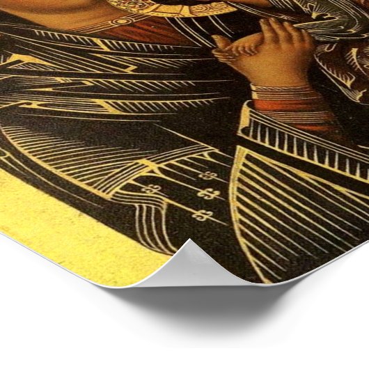 Onze Dame van Perpetual Help Poster (Hoek)