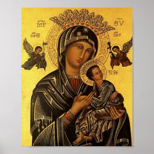 Onze Dame van Perpetual Help Poster (Voorkant)