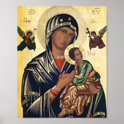 Onze Dame van Perpetual Help Poster (Voorkant)