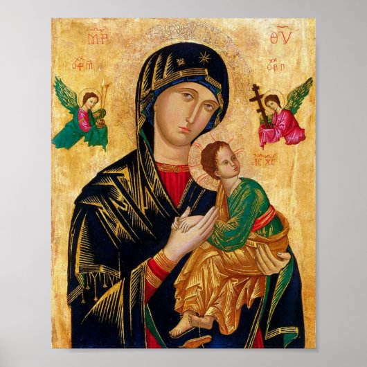 Onze Dame van Perpetual Help Poster (Voorkant)