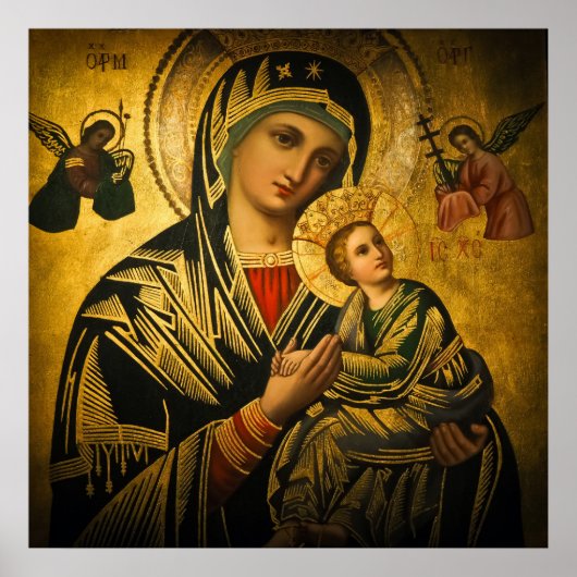 Onze Dame van Perpetual Help Poster (Voorkant)