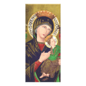 Onze Dame van Perpetual Help Reclamekaart (Voorkant)