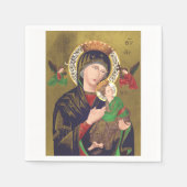 Onze Dame van Perpetual Help Servet (Voorkant)