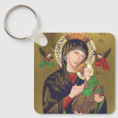 Onze Dame van Perpetual Help Sleutelhanger (Voorkant)