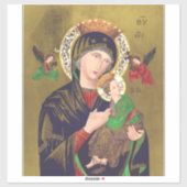 Onze Dame van Perpetual Help Sticker (Vel)