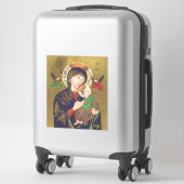 Onze Dame van Perpetual Help Sticker (Koffer)