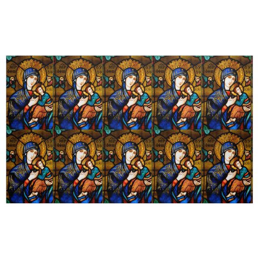 Onze Dame van Perpetual Help Stof (Yard (91,4 cm))