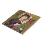 Onze Dame van Perpetual Help Tegeltje (Zijkant)