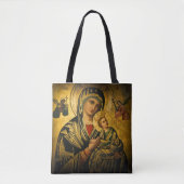 Onze Dame van Perpetual Help Tote Bag (Voorkant)