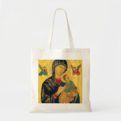 Onze Dame van Perpetual Help Tote Bag (Voorkant)