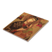 Onze Dame van Perpetual Hulp Originele Versie Tegeltje (Zijkant)