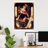 Onze dame van Pompeii Poster (Thuiskantoor)