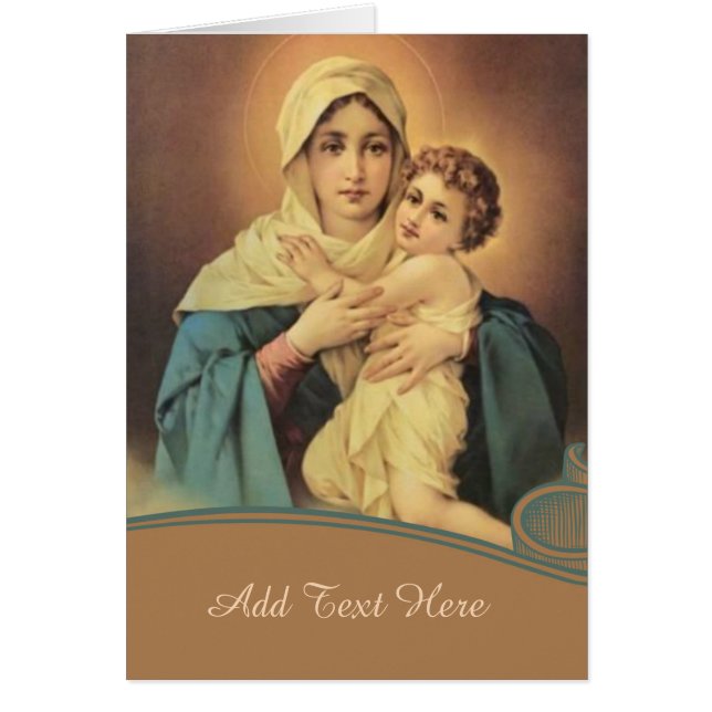 Onze dame van Schoenstatt Maagd Mary Jesus MOTHER (Voorkant)