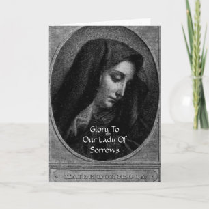 Onze dame van Sorrows Kaart