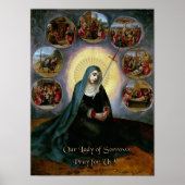 Onze dame van Sorrows Poster (Voorkant)