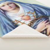 Onze dame van Sorrows Sherpa Deken (3/4)