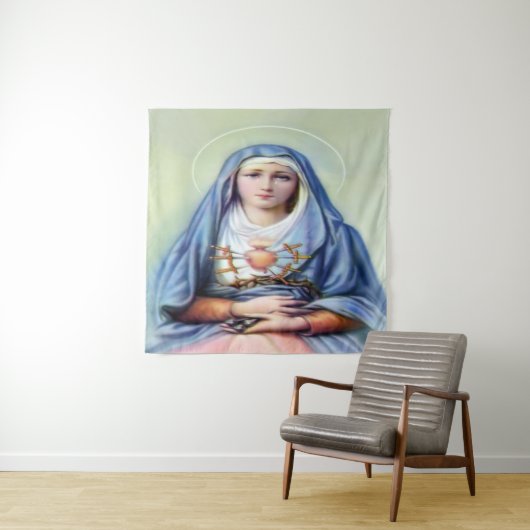 Onze dame van Sorrows Wandkleed (In situ)