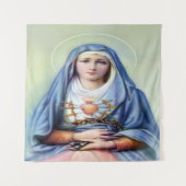 Onze dame van Sorrows Wandkleed (Voorkant)