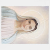 Onze dame van Tihaljina, koningin van de Vredesban Fleece Deken (Voorkant (Horizontaal))