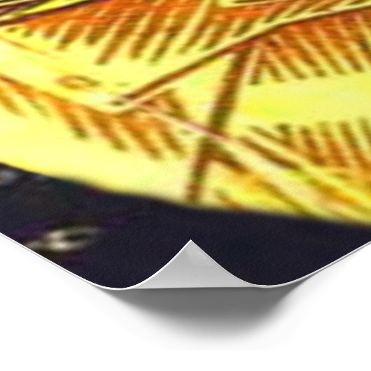 Onze dame van Vladimir Maagd Mary Icon Poster (Hoek)