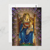 Onze dame van Walsingham Briefkaart (Voorkant / Achterkant)