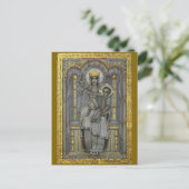 Onze dame van Walsingham Briefkaart (Staand voorkant)