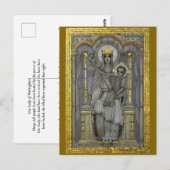 Onze dame van Walsingham Briefkaart (Voorkant / Achterkant)