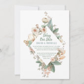 Onze datum uitstellen | Corona Virus Uitstel | Tro Aankondiging (Voorkant)