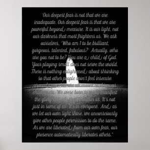Onze diepe angst poster