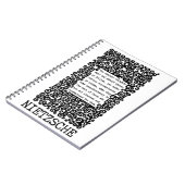 Onze diepste INSIGHTS citaat van Nietzsche Notitieboek (Linkerzijde)