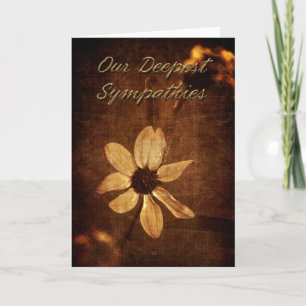 Onze diepste sympathie - Daisy Kaart