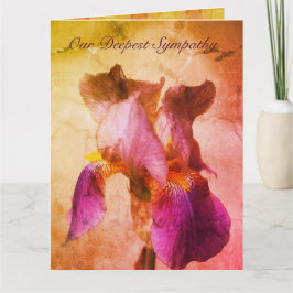 Onze diepste sympathie Iris Kaart