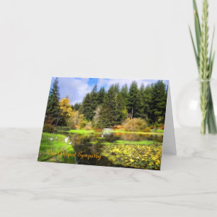 Onze diepste sympathie kaart