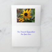 Onze Diepste Sympathie Kaart (Binnen)