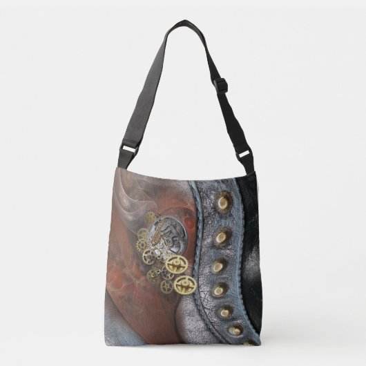 Onze dimensie van de tijd crossbody tas (Voorkant)