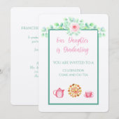 Onze dochter studeert linen af kaart (Voorkant / Achterkant)