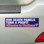 ONZE DOODSTANELS DRAAIEN EEN WINST BUMPERSTICKER (Op auto)
