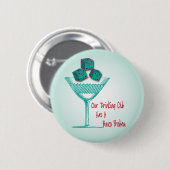 Onze Drink club heeft een Bunco probleem Ronde Button 5,7 Cm (Voorkant /achterkant)