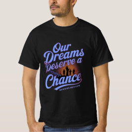 Onze dromen verdienen een kans - Motivatie jeugd T-shirt