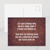 Onze eerdere offerte briefkaart (Voorkant / Achterkant)