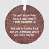 Onze eerdere offerte ornament (achterkant)