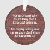 Onze eerdere offerte ornament (voorkant)