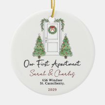 Onze Eerste Appartement Aangepaste Namen & Jaar