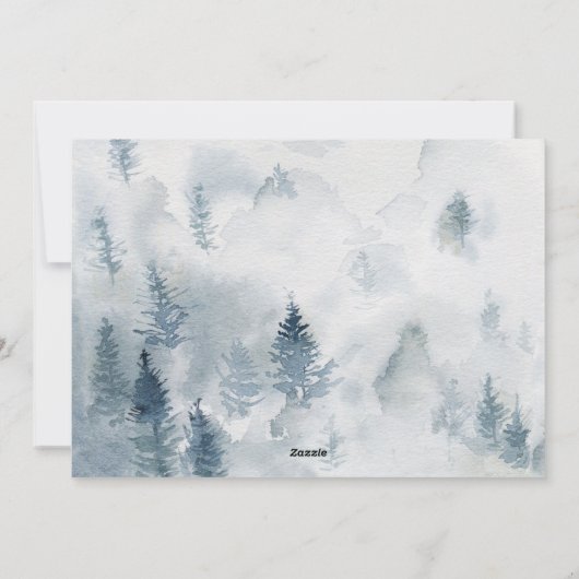 ONZE EERSTE CHRISTMAS Gold Script Foto Mr. & Mrs. Feestdagenkaart (Achterkant)