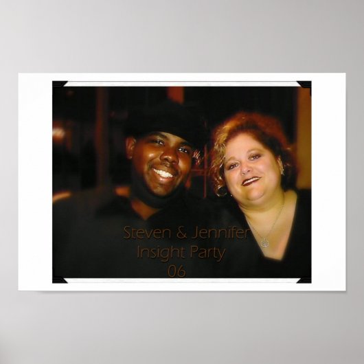 ONZE EERSTE CHRISTMAS SAMEN POSTER (Voorkant)