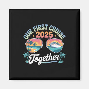 Onze Eerste Cruise 2025 Samen Bijpassend Koppel En Magneet