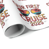Onze eerste cruise 2025 zomerreis matching cadeaupapier (Rol Hoek)