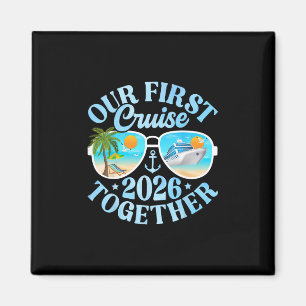 Onze Eerste Cruise 2026 Samen Bijpassend Koppel Fa Magneet