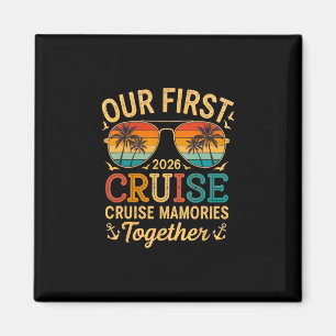 Onze Eerste Cruise Samen 2026 Familie Koppel Cruis Magneet